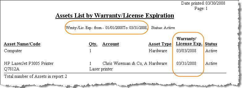 Asset Warranties RangerMSP Wiki PSA Software For MSPs And IT 